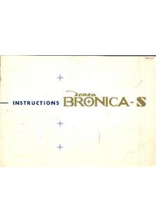 Bronica S manual. Camera Instructions.